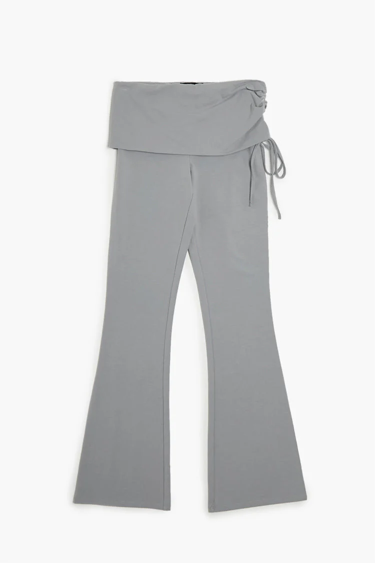 Drawstring Flare Leggings - Image 9