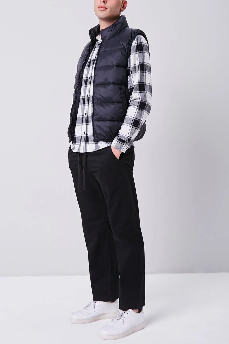Drawstring Tapered Pants - Image 5