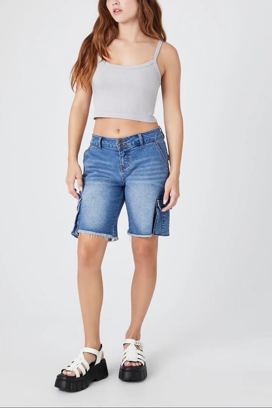 Seamless Mineral Wash Cropped Cami - Image 3