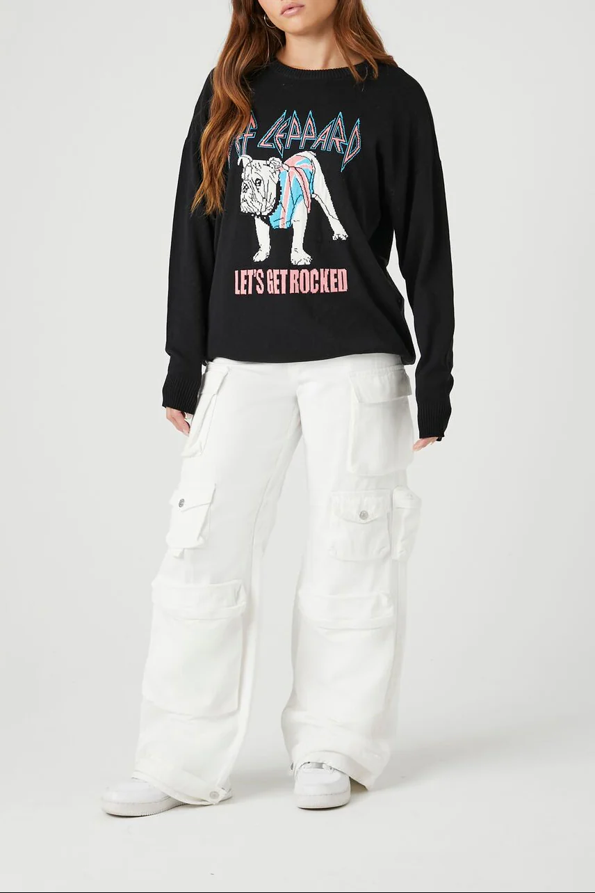 Def Leppard Graphic Sweater - Image 4