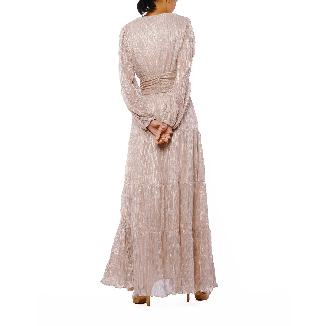 Ashlyn Glitter Maxi Dress - Image 4