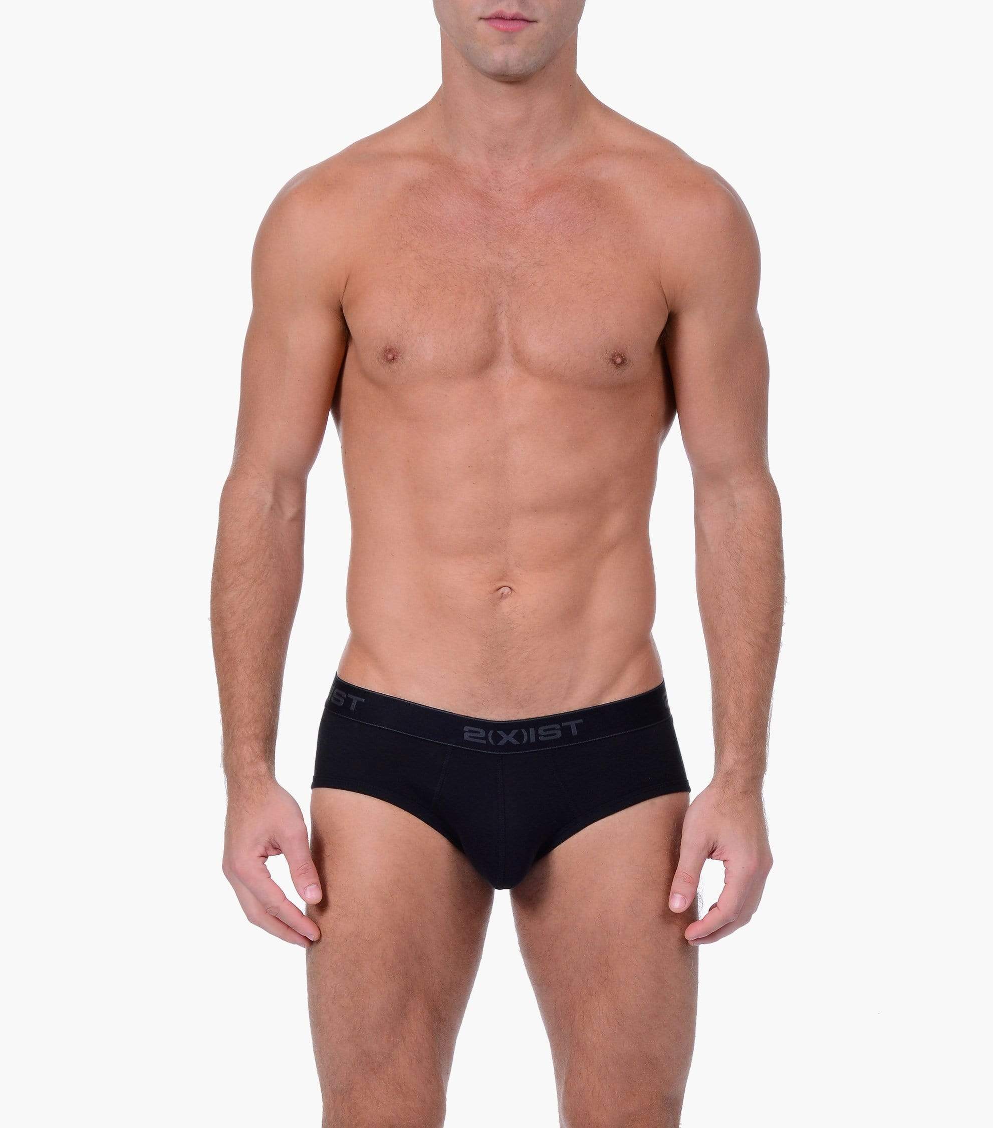 Cotton 3 Pack Contour Pouch Brief - Image 2