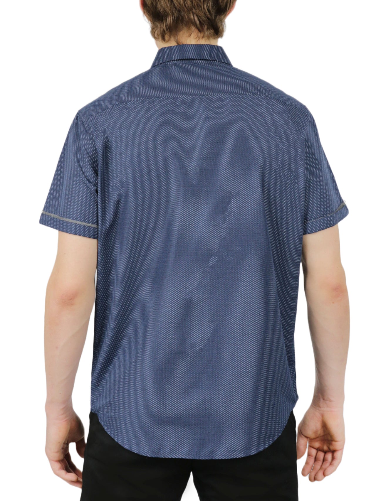 Ditsy Print Short Sleeve Shirt - Image 12
