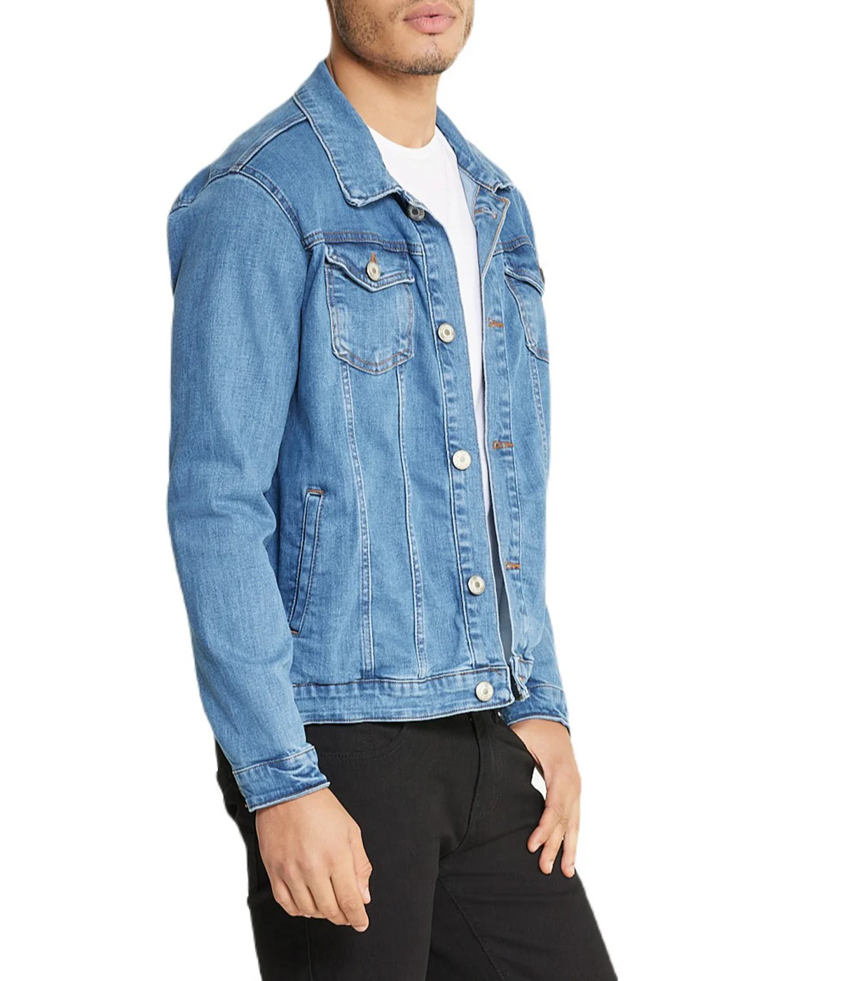 Light Blue Denim Jacket - Image 4