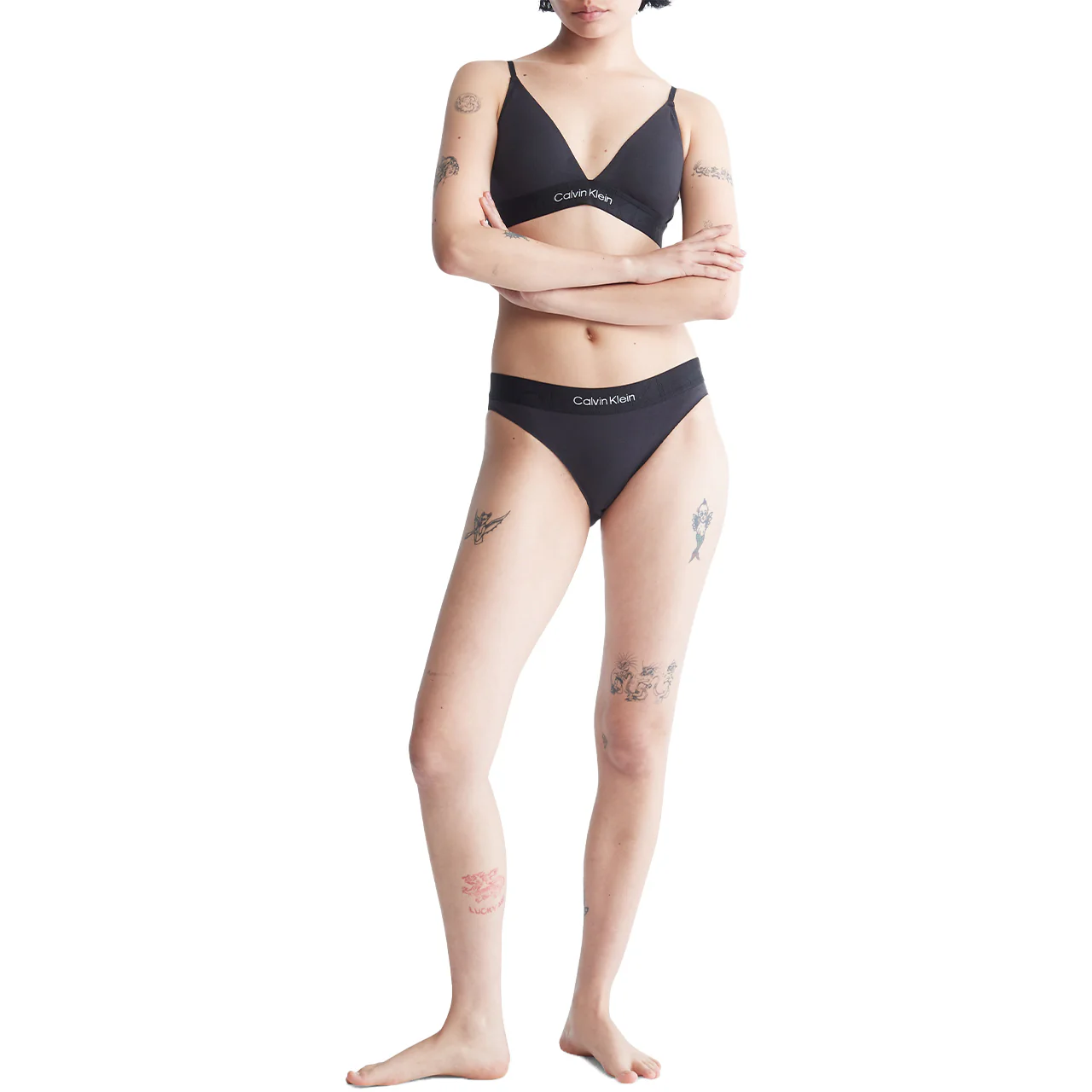 Light Lined Triangle Bra - Image 3